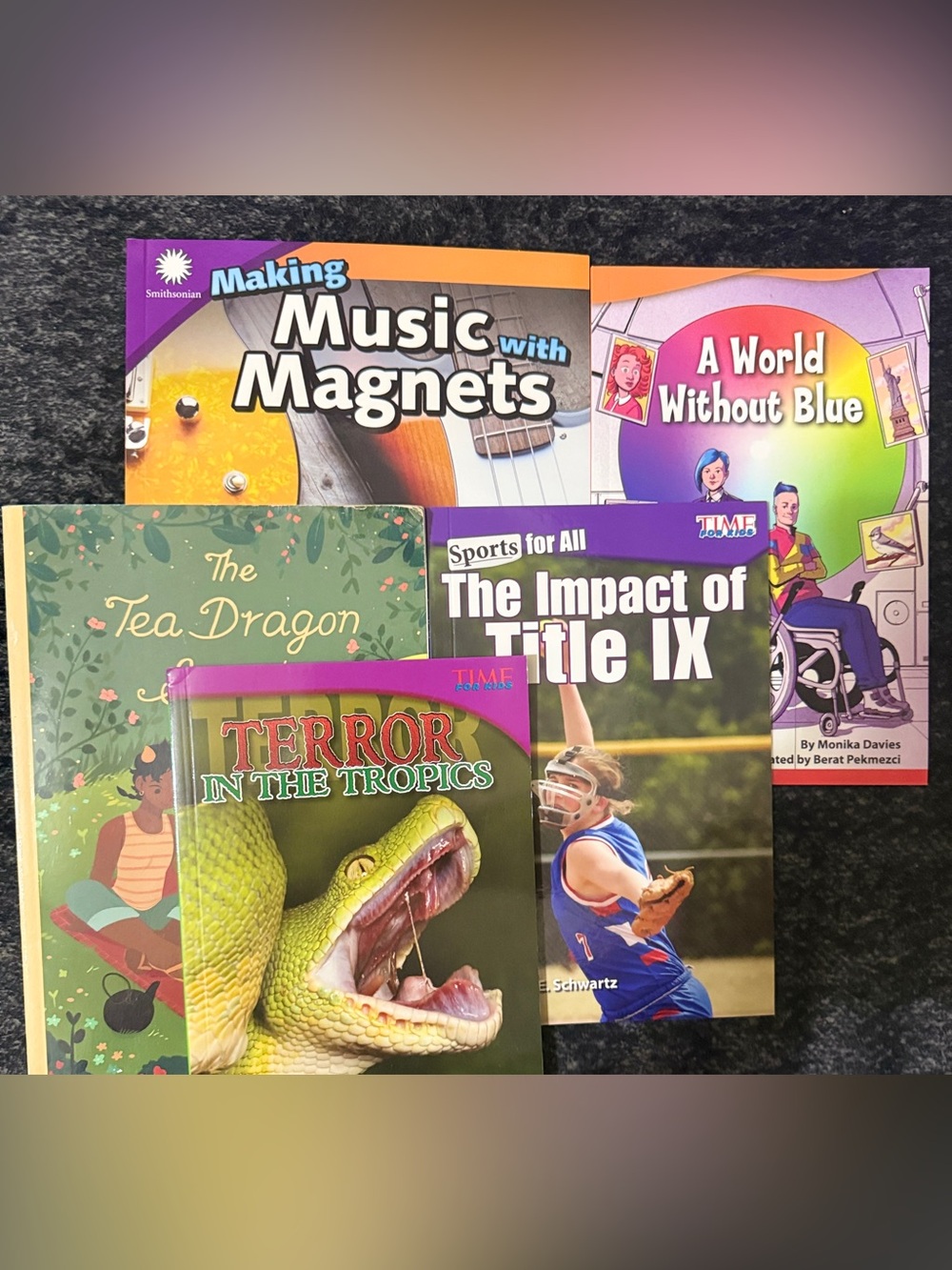 Variety of Educational Books- Lot of 5 Books